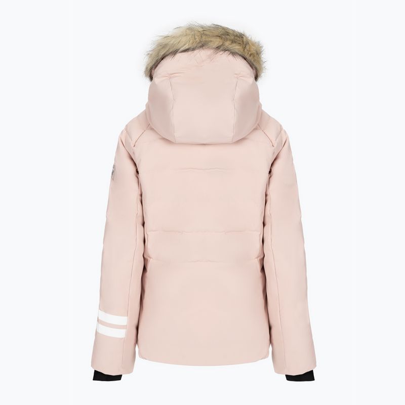 Skijacke für Kinder Rossignol Girl Polydown powder pink 2