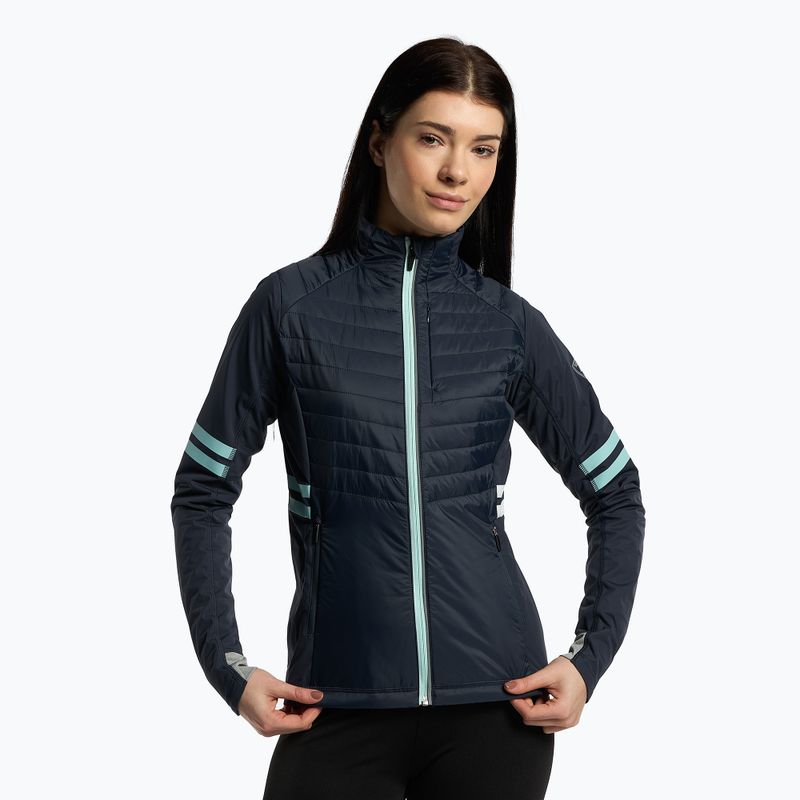 Langlauf-Skijacke für Frauen Rossignol Poursuite Warm navy