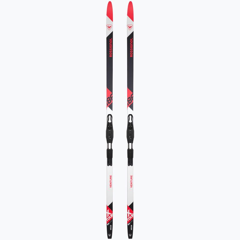 Herren-Langlaufskier Rossignol X-Tour Venture WL 52 + Tour SI red/white 10