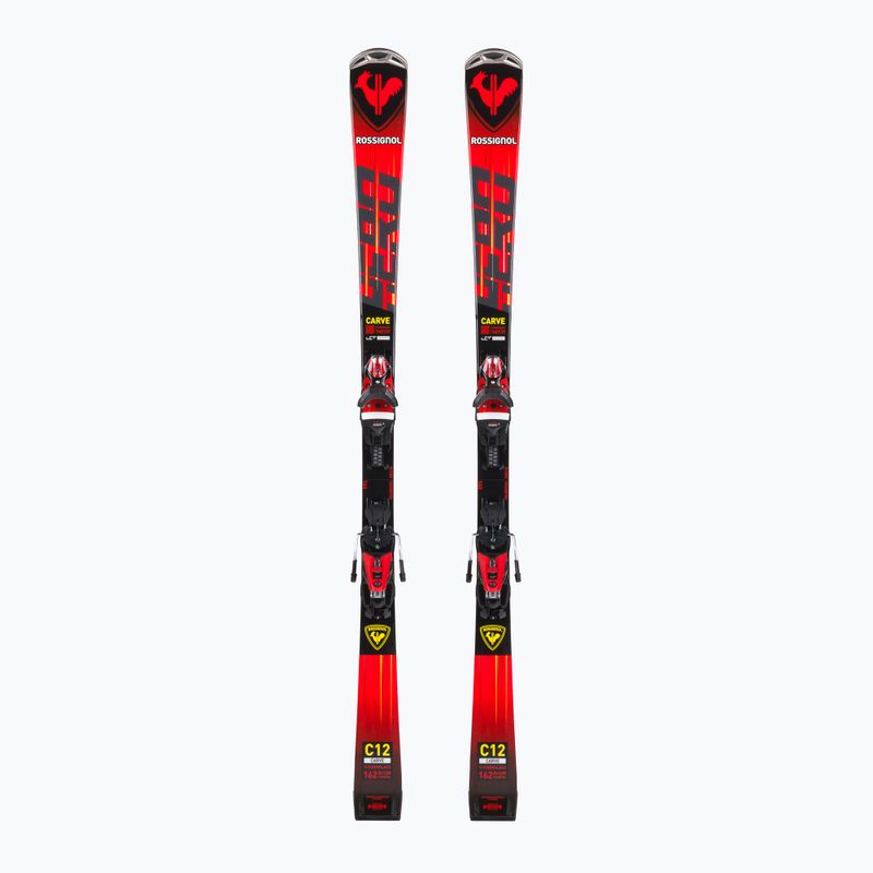 Abfahrtsski Rossignol Hero Carve K + NX12 red