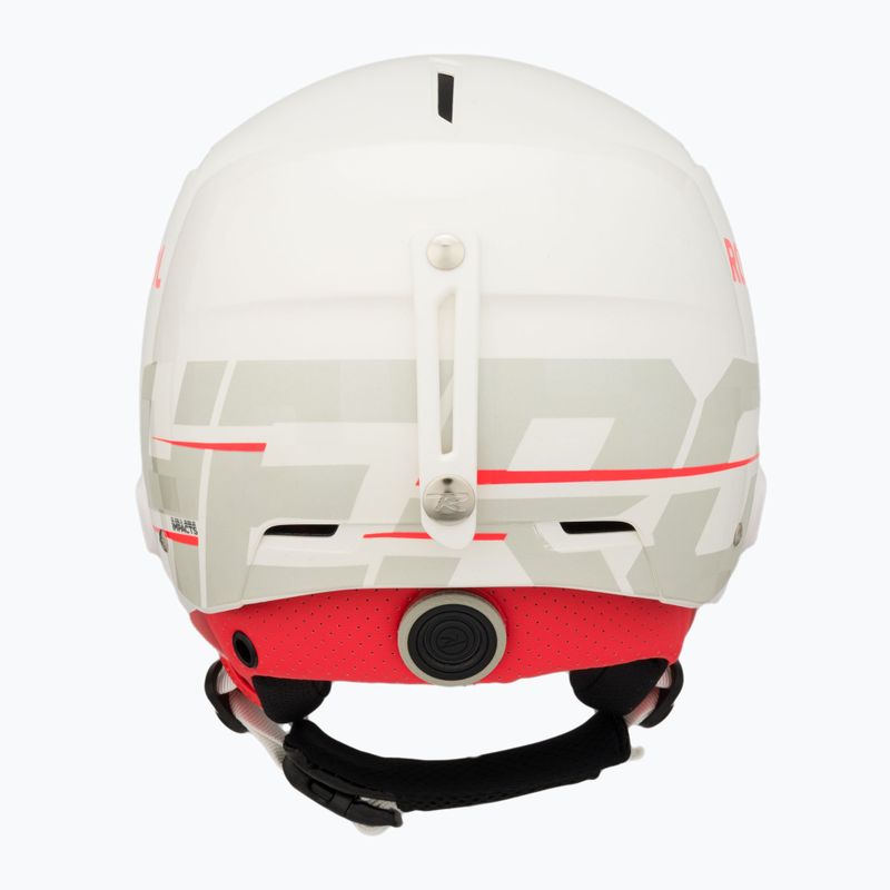 Rossignol Hero Slalom Impacts Skihelm + Chinguard weiß 3