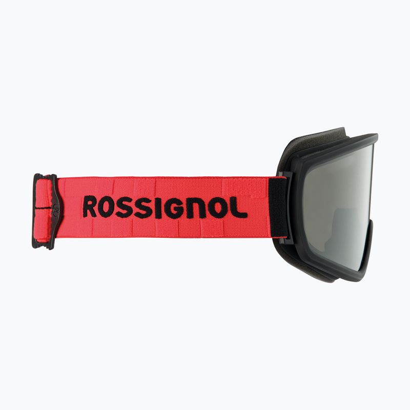 Rossignol Hero Skibrille rot/schwarz/transparent/gelb/silber 4