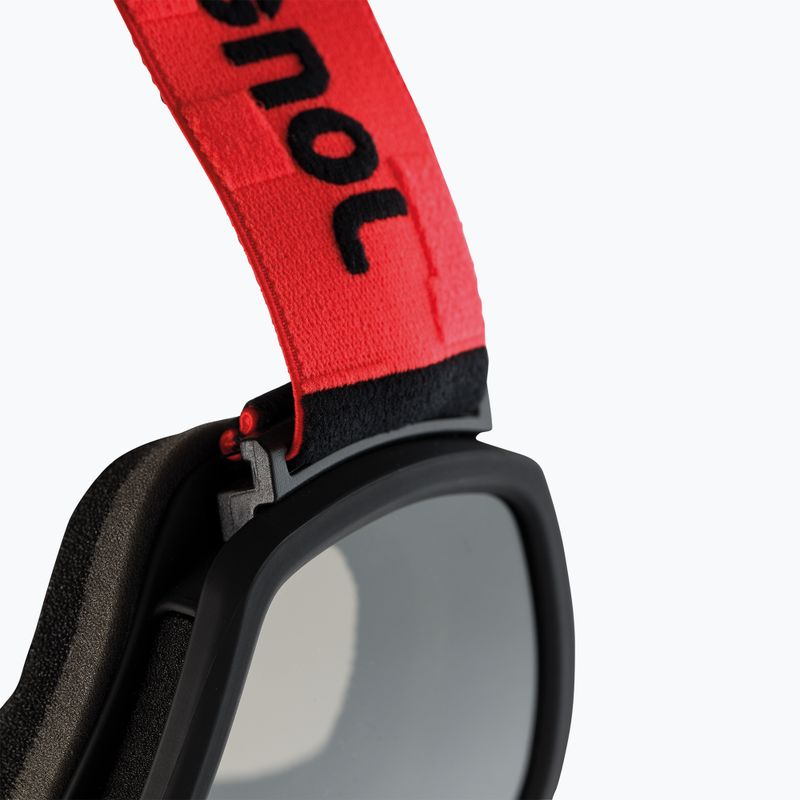 Rossignol Hero Skibrille rot/schwarz/transparent/gelb/silber 6