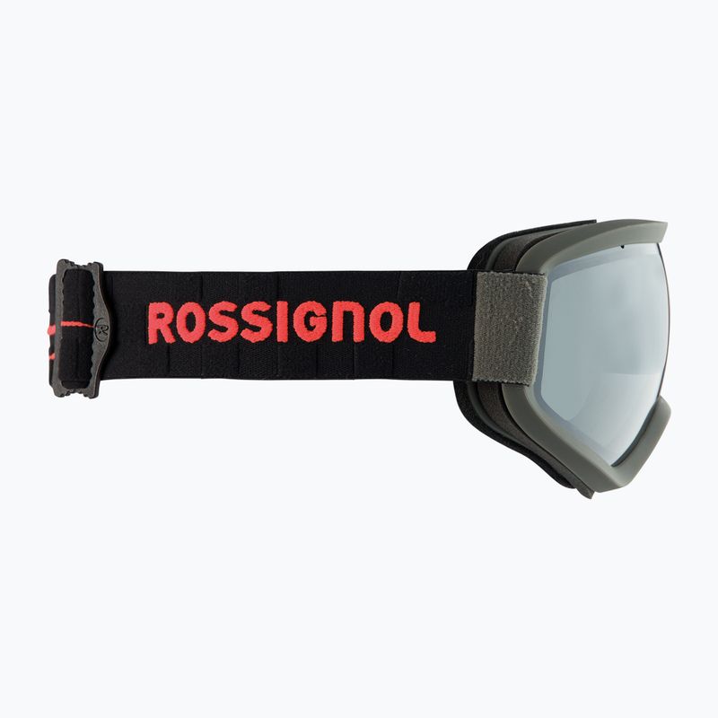 Skibrille Rossignol Ace Hero grey/grey/yellow 2
