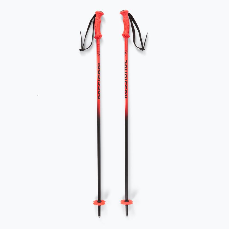 Skistöcke Kinder Rossignol Hero black/red
