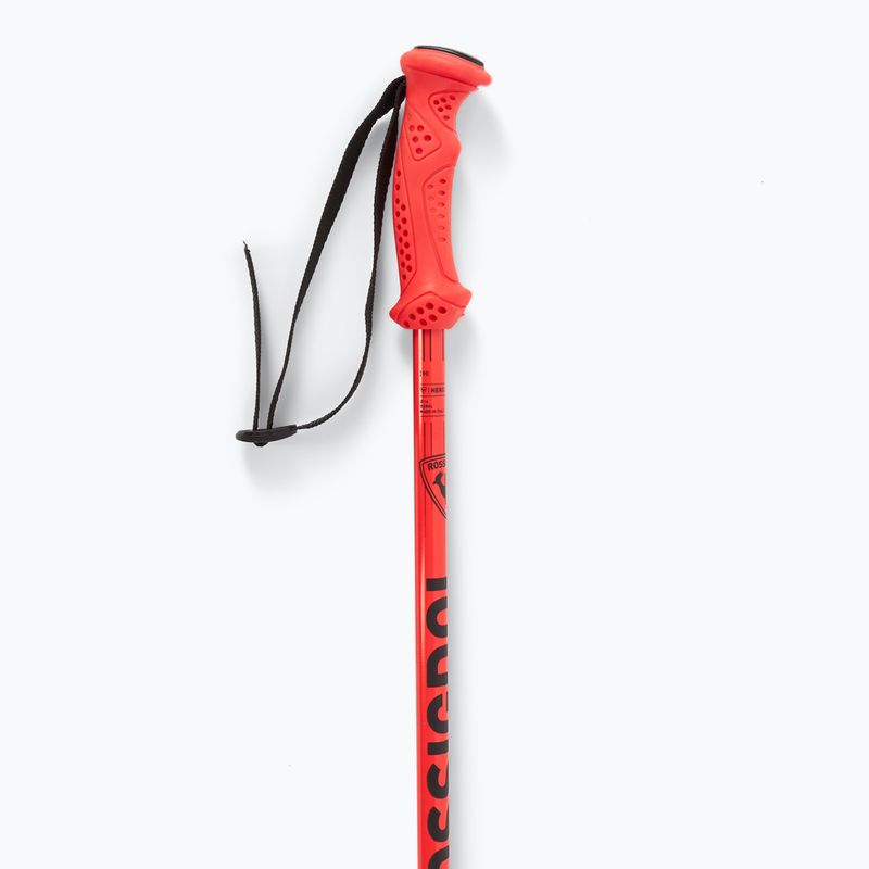 Skistöcke Kinder Rossignol Hero black/red 4