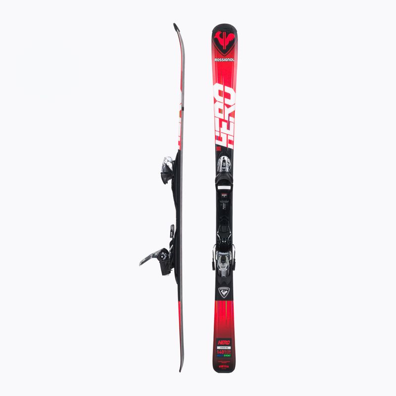 Kinder-Abfahrtsski Rossignol Hero 130-150 + XP7 red 2