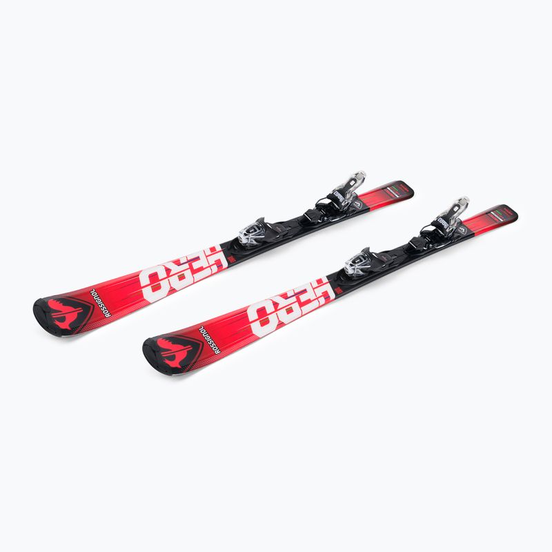 Kinder-Abfahrtsski Rossignol Hero 130-150 + XP7 red 4
