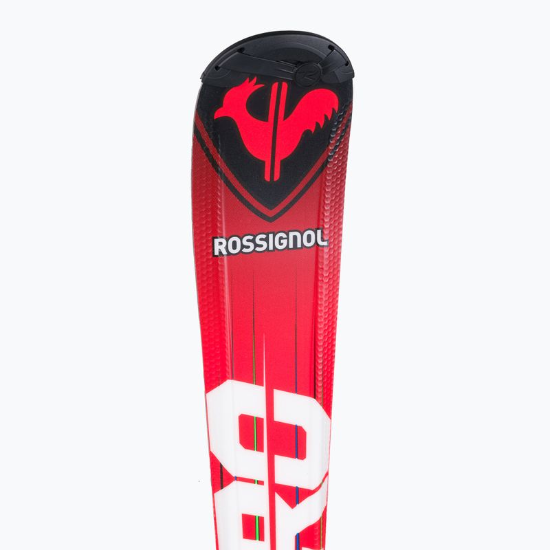 Kinder-Abfahrtsski Rossignol Hero 130-150 + XP7 red 8