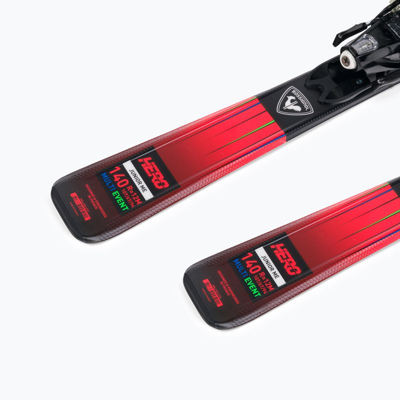 Kinder-Abfahrtsski Rossignol Hero 130-150 + XP7 red 9