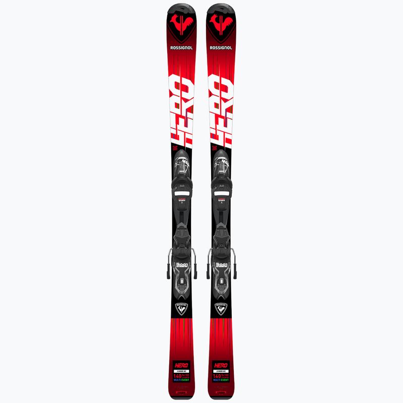 Kinder-Abfahrtsski Rossignol Hero 130-150 + XP7 red 10