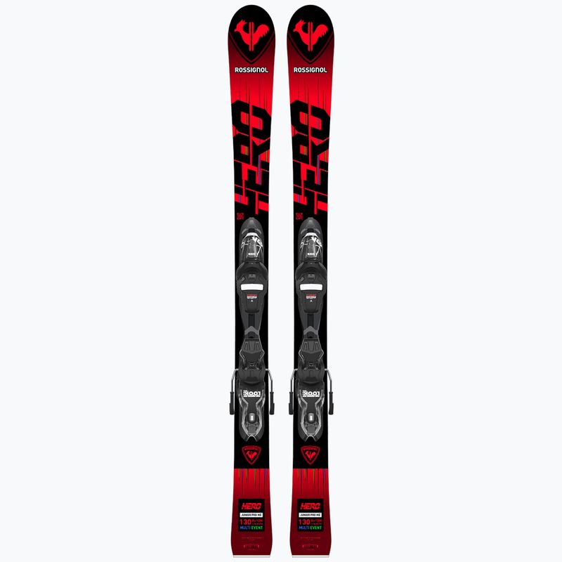 Kinder-Abfahrtsski Rossignol Hero Multi Event + XP7 red 10