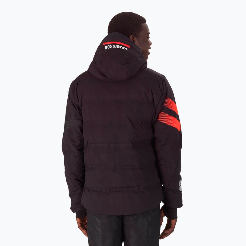 Herren-Skijacke Rossignol Hero Depart black/red 3
