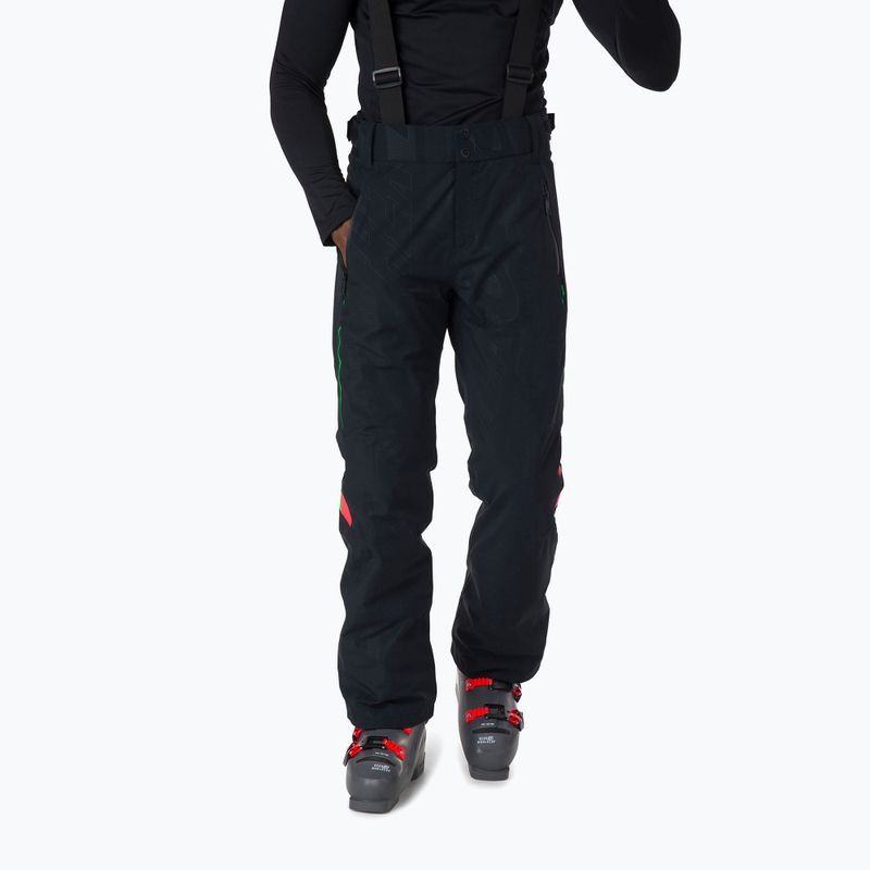 Skihose für Männer Rossignol Hero Course black/red
