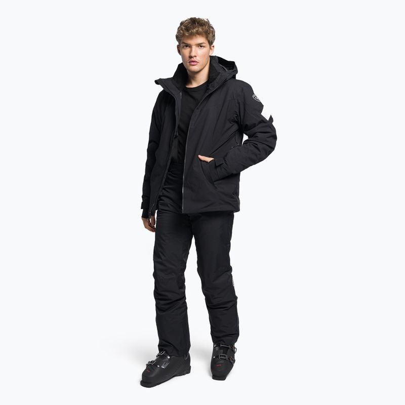 Herren-Skijacke Rossignol Controle black/white 2