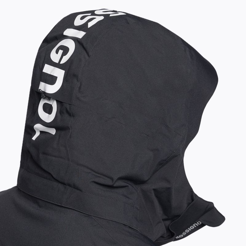 Herren-Skijacke Rossignol Controle black/white 6