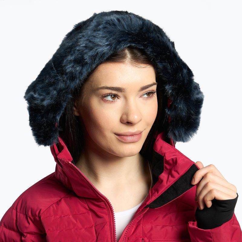 Skijacke für Frauen Rossignol Rapide Pearly red 4