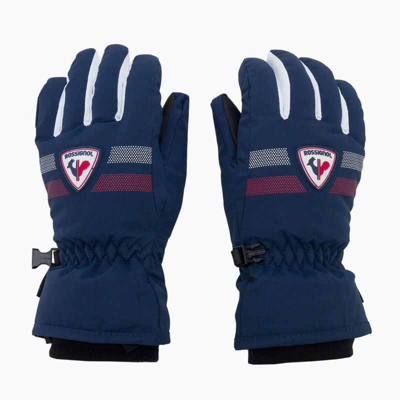 Kinder-Skihandschuhe Rossignol Roc Impr G navy 3