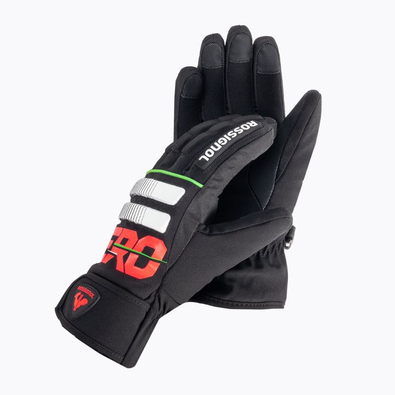 Kinder-Skihandschuhe Rossignol Hero Impr G black