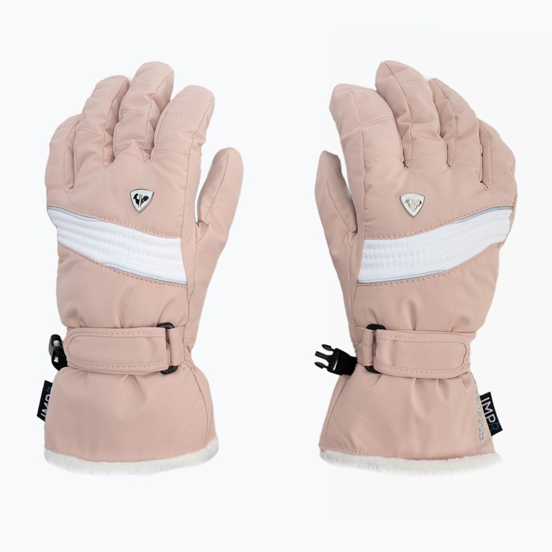 Skihandschuhe für Frauen Rossignol Saphir Impr G pink 3