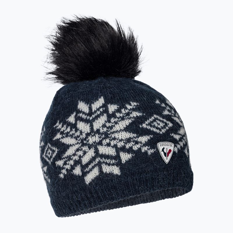 Wintermütze für Frauen Rossignol L3 Snowflake navy