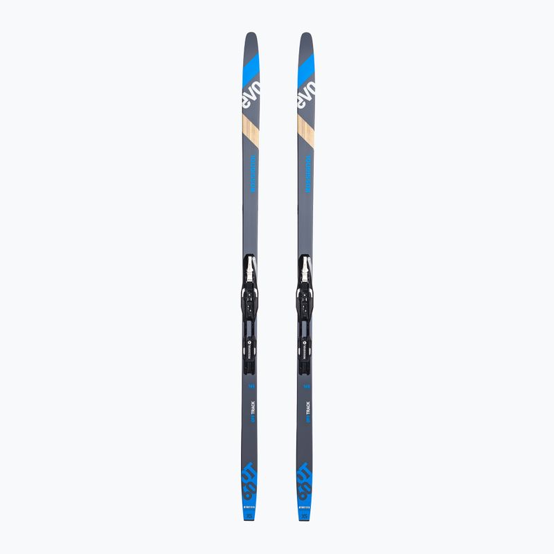 Herren-Langlaufskier Rossignol Evo OT 60 POS + Control SI grey/blue