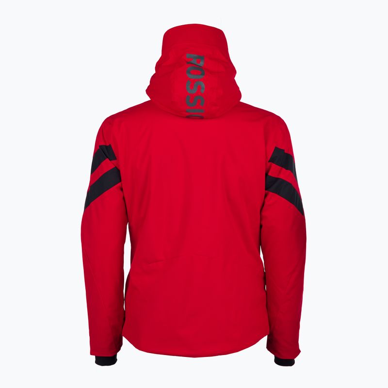 Herren Rossignol Controle Sport-Skijacke rot 4