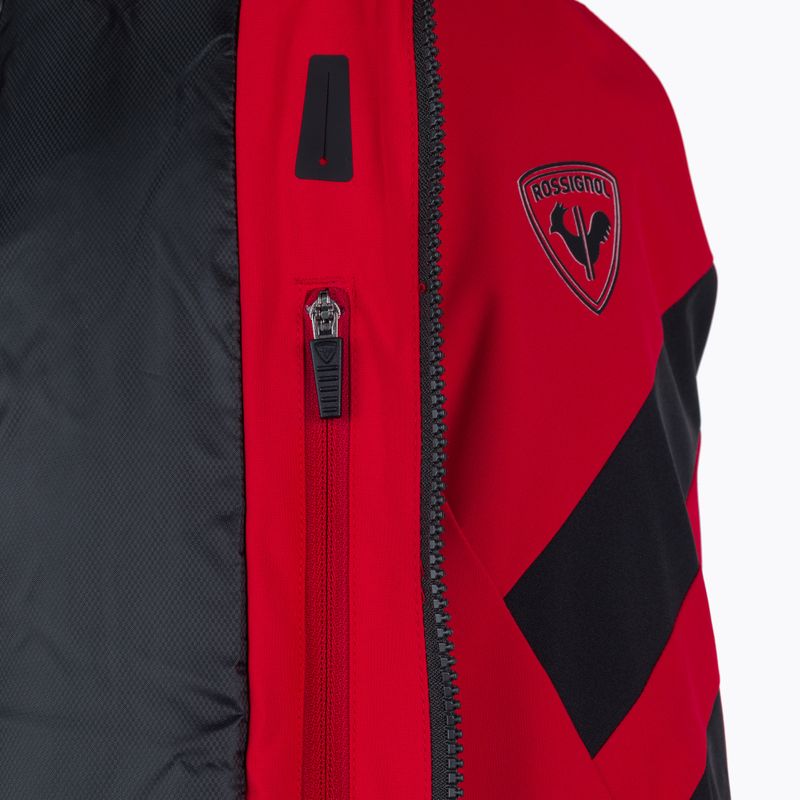 Herren Rossignol Controle Sport-Skijacke rot 6