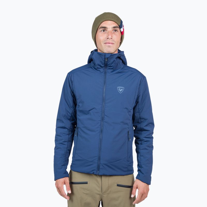 Gefütterte Herrenjacke Rossignol Opside Hoodie dark navy