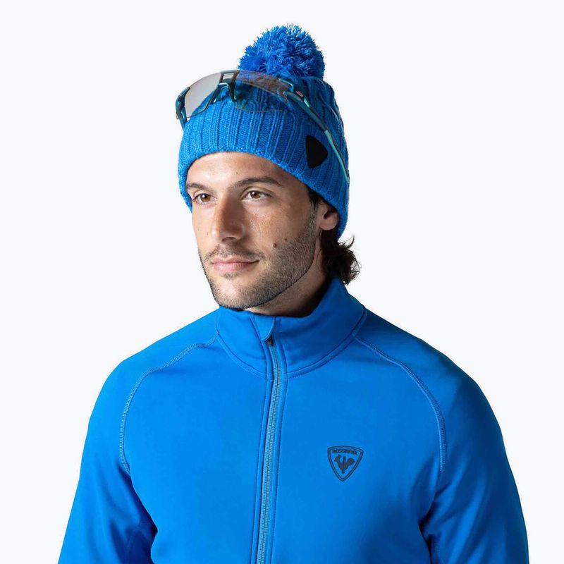 Herren Rossignol Classique Clim Ski-Sweatshirt lazuli blau 5