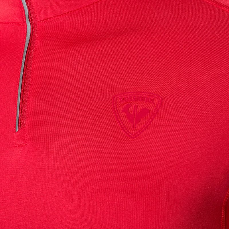 Herren Thermoaktivshirt Rossignol Classique 1/2 Zip sports red 8
