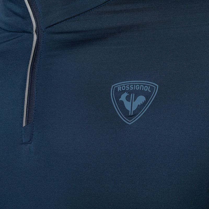 Herren-Thermoaktivshirt Rossignol Classique 1/2 Zip dark navy 8