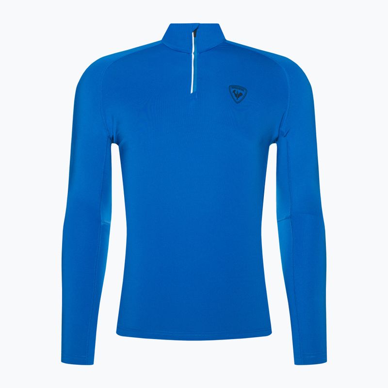 Herren Rossignol Classique 1/2 Zip Thermo-Sweatshirt lazuli blau 6