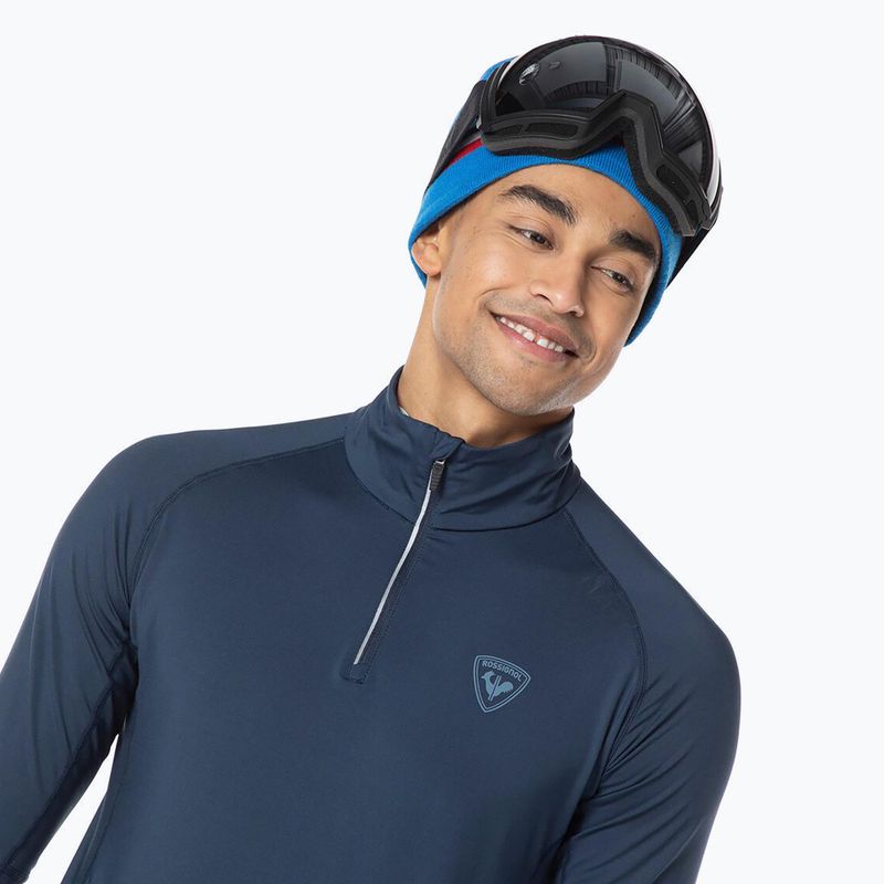 Herren-Thermoaktivshirt Rossignol Classique 1/2 Zip dark navy 5