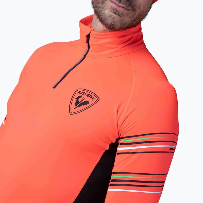 Herren Thermoaktiv-Sweatshirt Rossignol Classique Hero 1/2 Zip 200 6