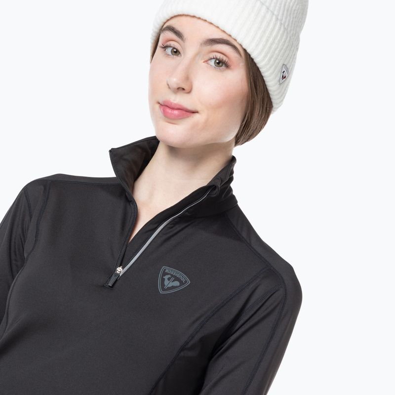 Damen-Thermoaktivshirt Rossignol Classique 1/2 Zip black 4
