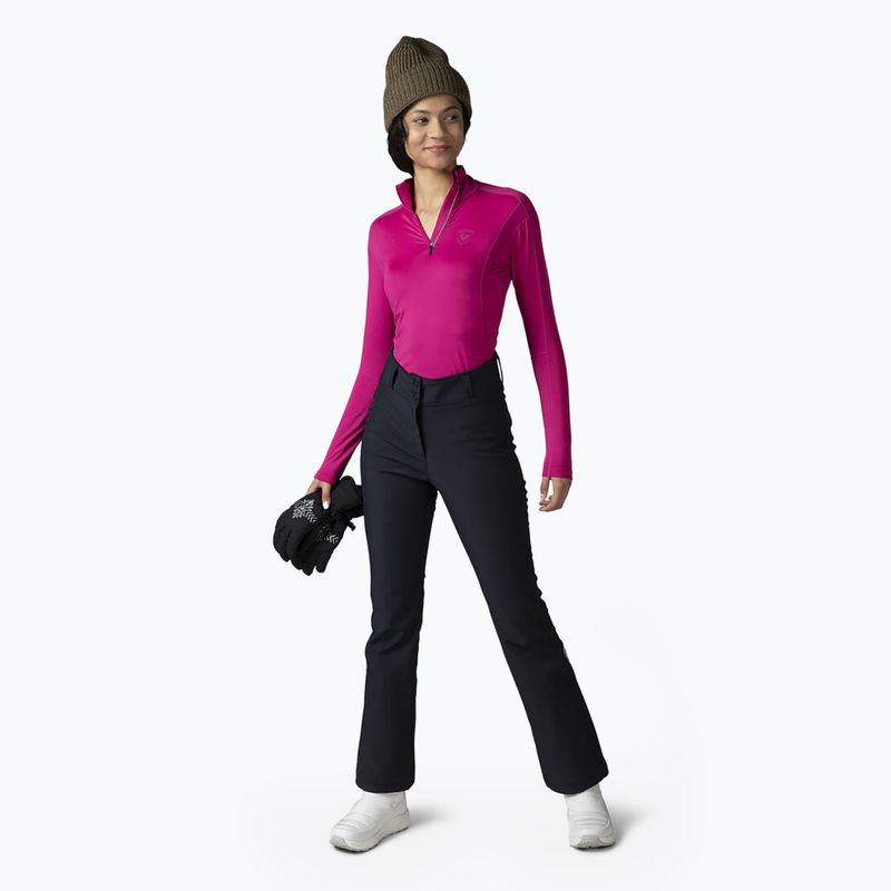 Damen-Funktionsshirt Rossignol Classique 1/2 Zip orchid pink 4