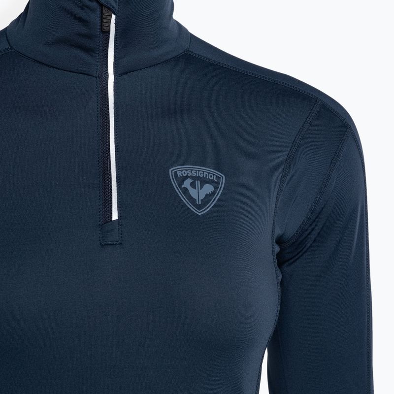 Damen-Thermoaktivshirt Rossignol Classique 1/2 Zip dark navy 9