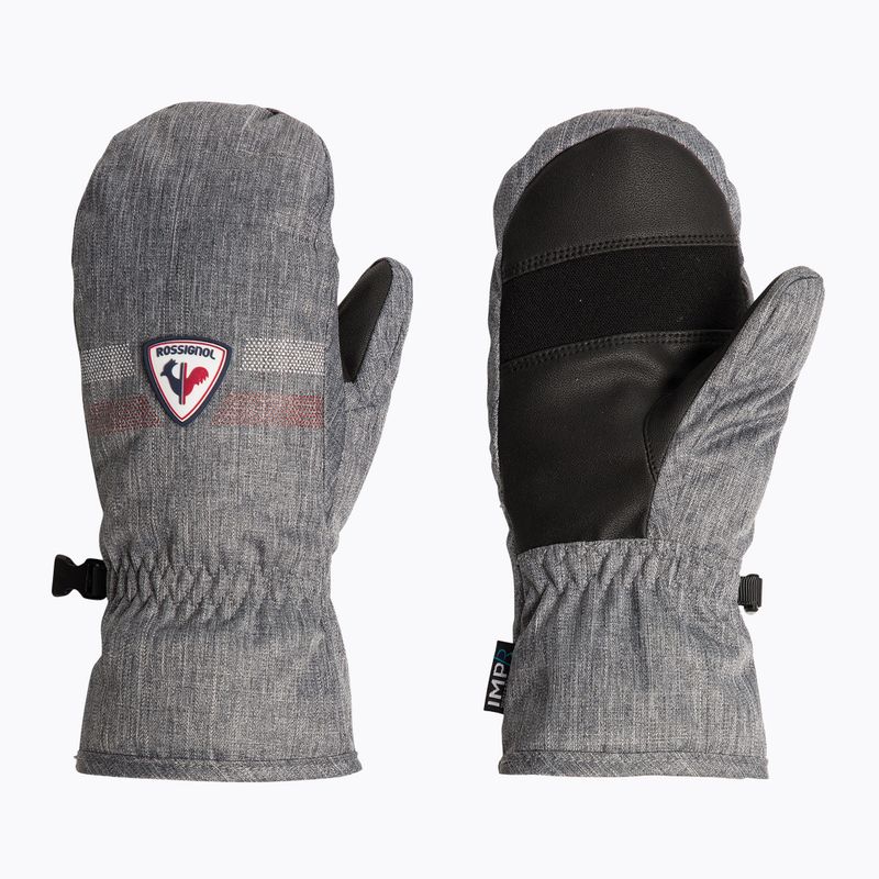 Skihandschuhe Kinder Rossignol Jr Roc Impr M heather grey
