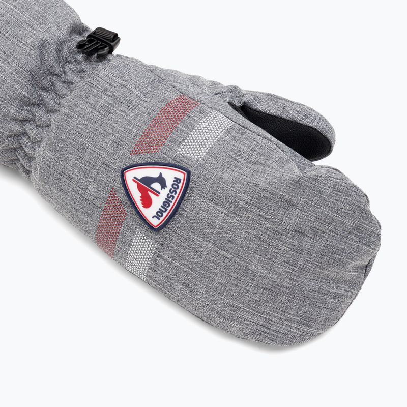 Skihandschuhe Kinder Rossignol Jr Roc Impr M heather grey 5