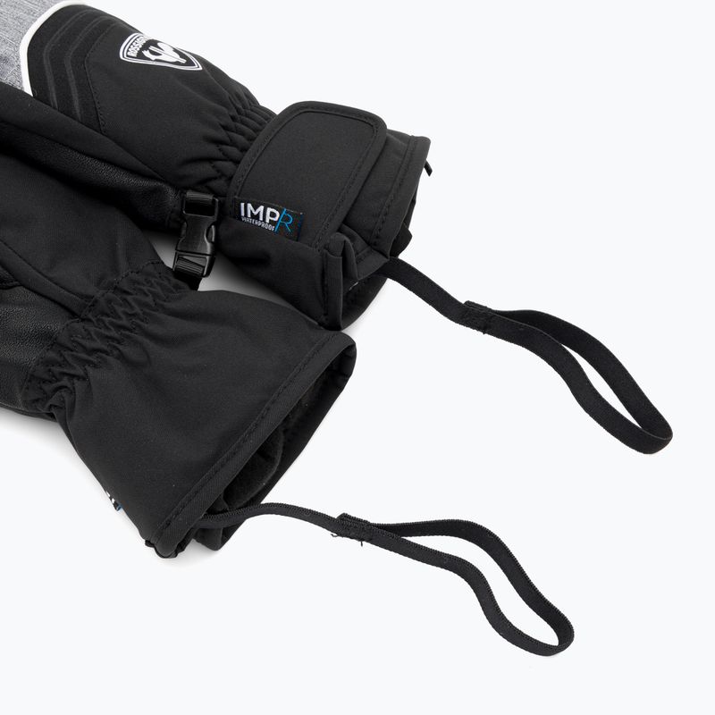 Rossignol Jr Tech Impr M heather grey Kinder-Skihandschuh 6