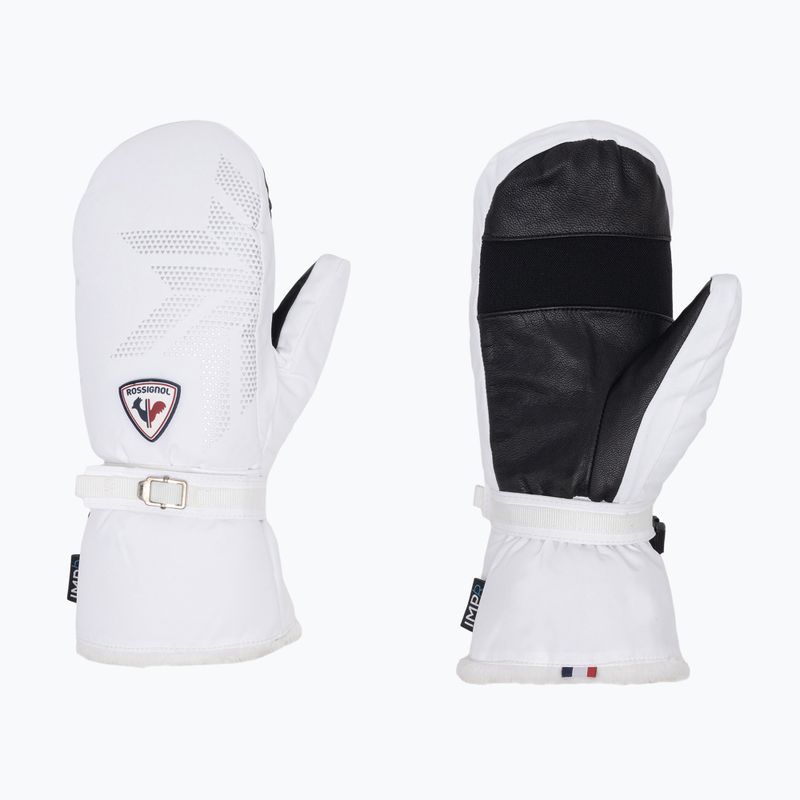 Damen-Skihandschuh Rossignol Romy Impr M weiß