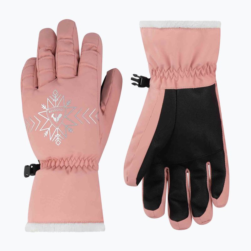 Rossignol Damen Skihandschuhe Perfy G cooper rosa 5
