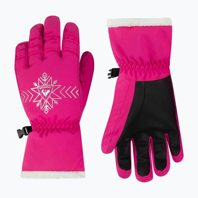 Damen-Skihandschuh Rossignol Perfy G orchid pink 5
