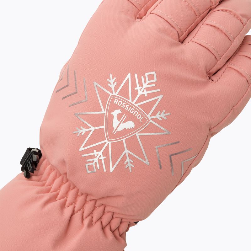 Rossignol Damen Skihandschuhe Perfy G cooper rosa 4