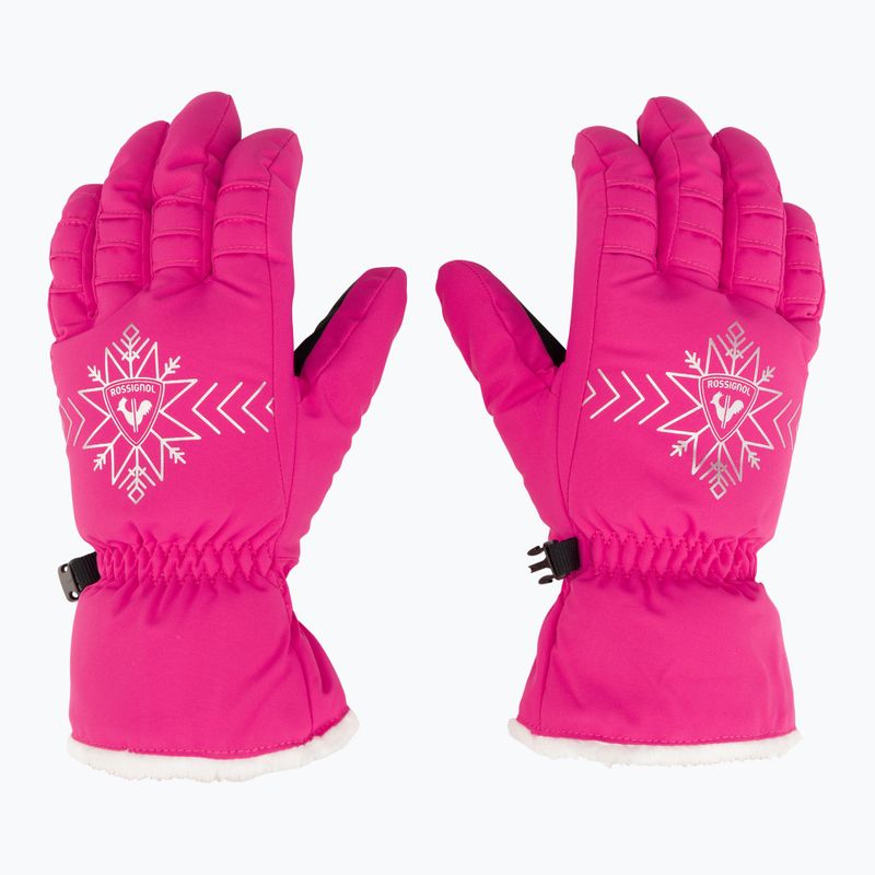 Damen-Skihandschuh Rossignol Perfy G orchid pink 3