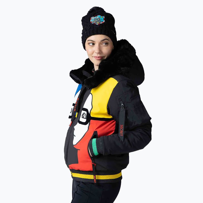 Damen Skijacke Rossignol Space Bomber schwarz 3
