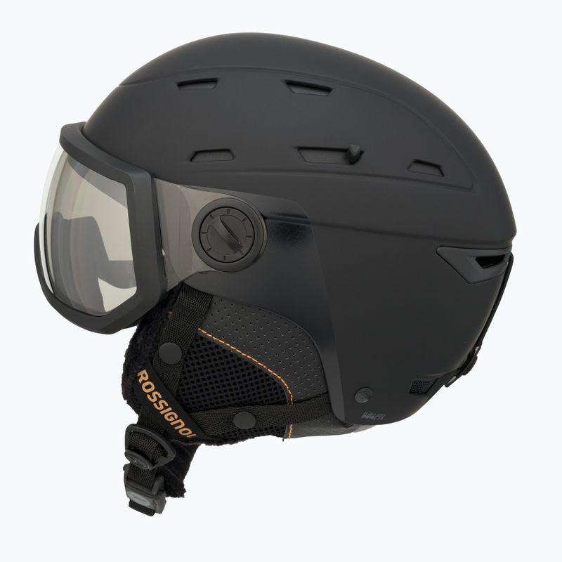 Damen Skihelm Rossignol Allspeed Visor Imp Photo schwarz 5