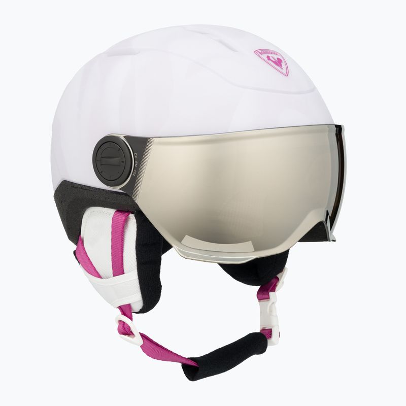 Rossignol Kinder Skihelm Whoopee Visor Stöße weiß