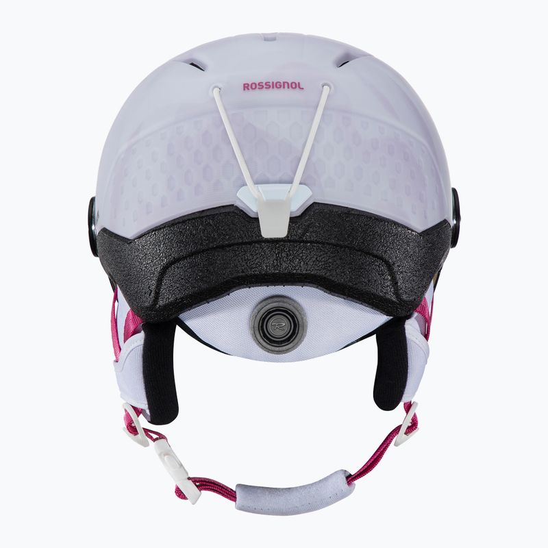 Rossignol Kinder Skihelm Whoopee Visor Stöße weiß 10